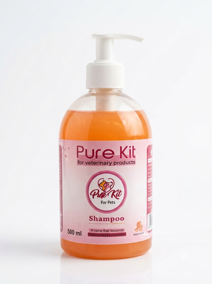 Pure Kit Shampoo for Pets (Veterinary Products) - 500ml 3