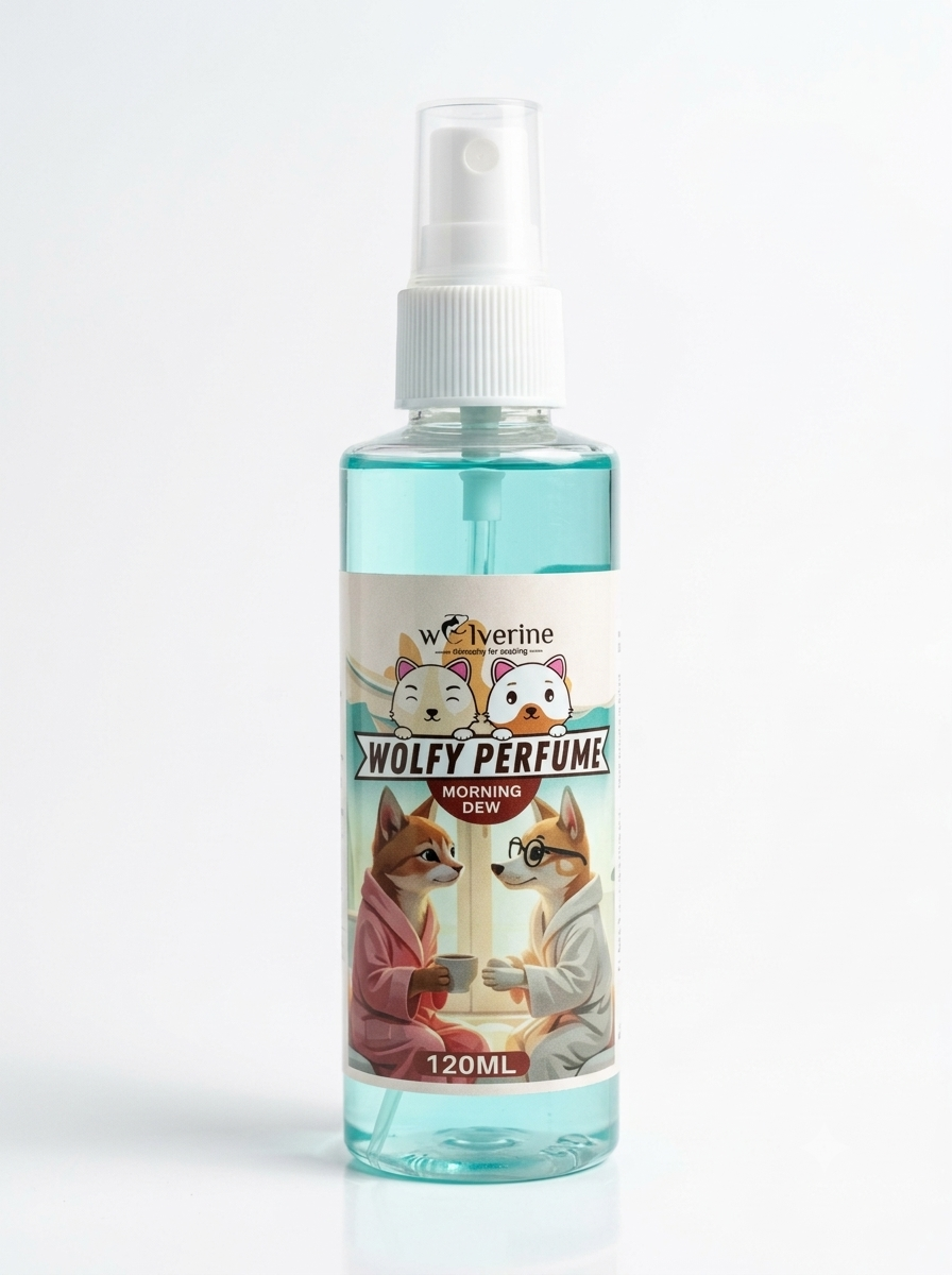 Wolfy Perfume for Pets - Morning Dew (120ml)