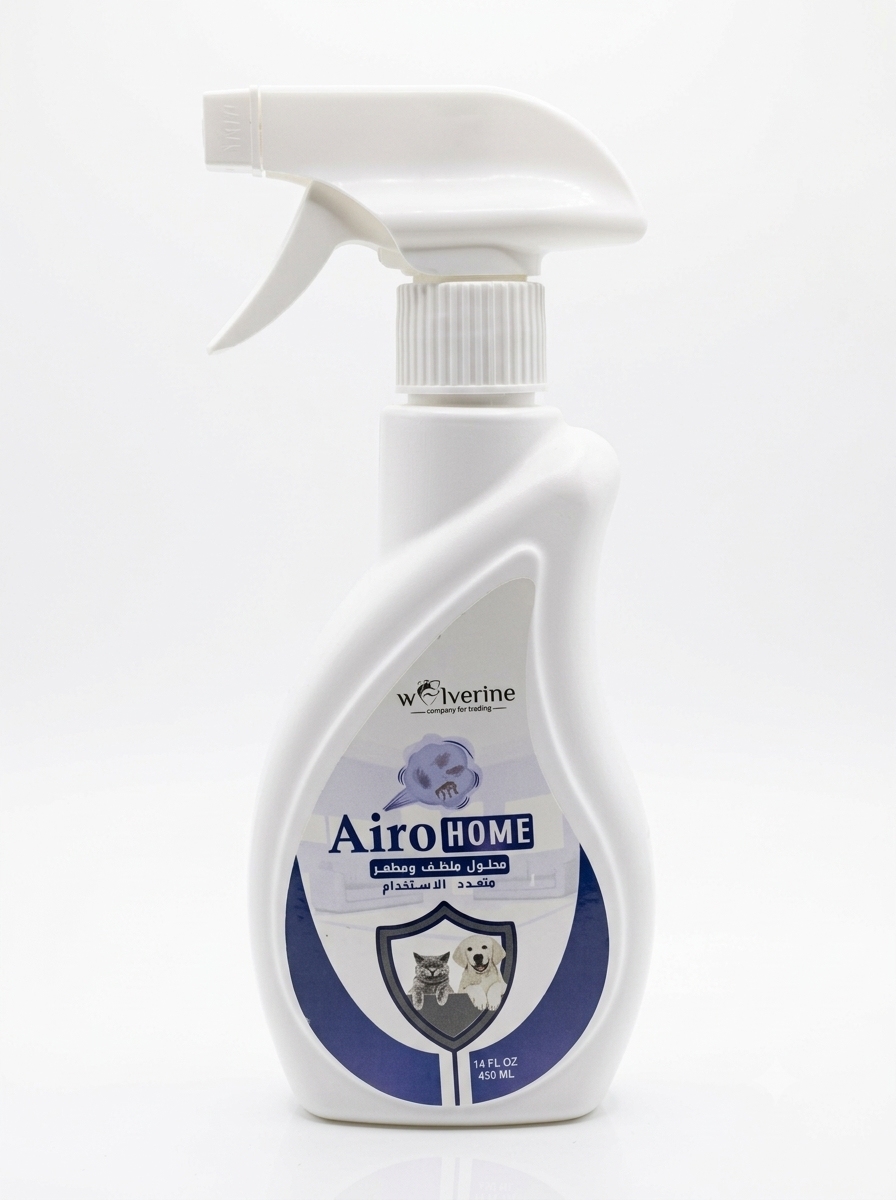 Airo Home (by Wolverine) - Multi-Use Soothing & Disinfectant Solution for Pets (450ml)
