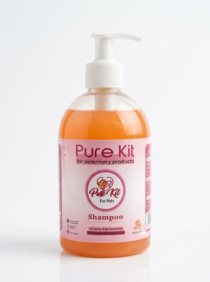 Pure Kit Shampoo for Pets (Veterinary Products) - 500ml