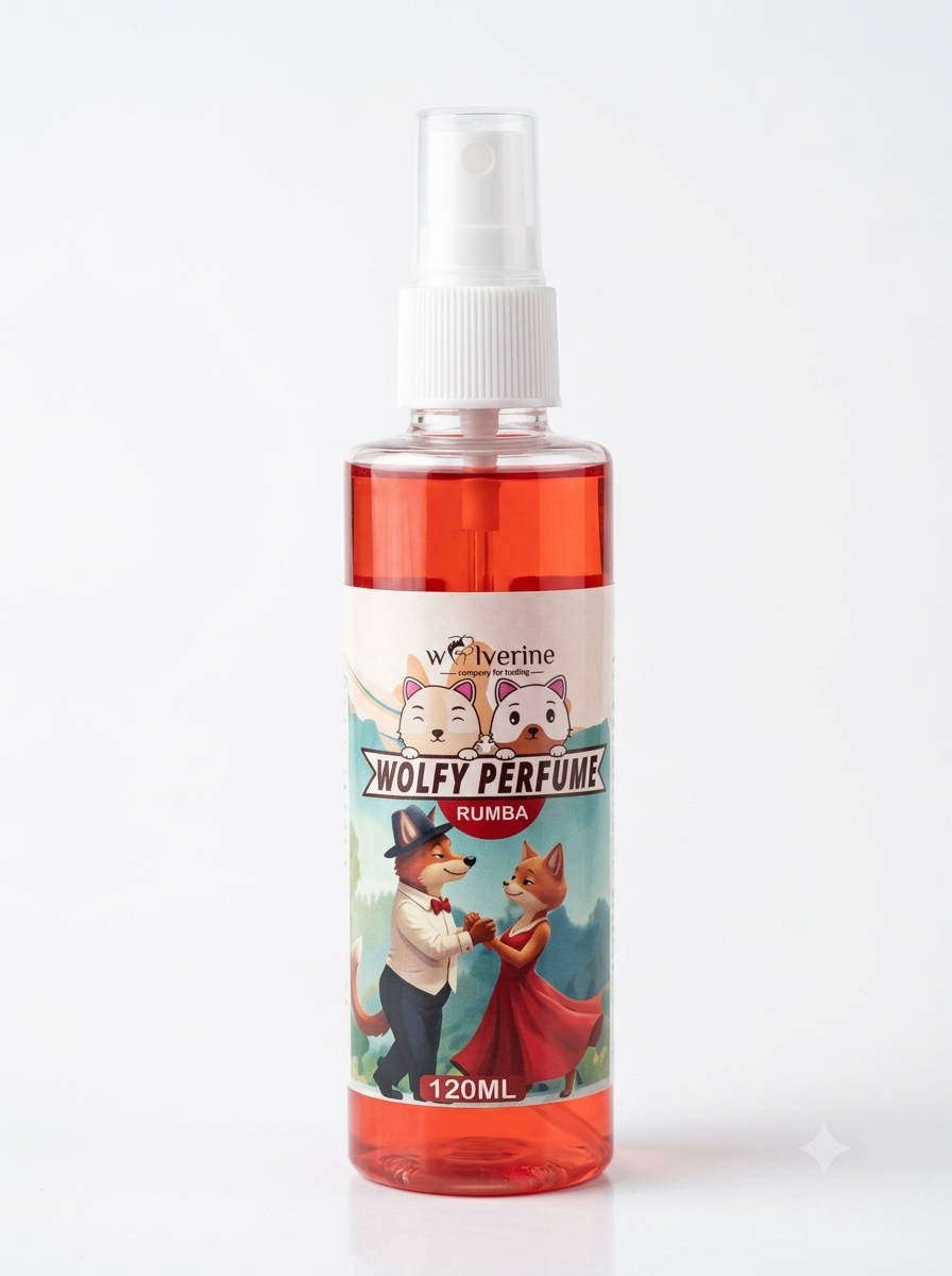 Wolfy Perfume for Pets - Rumba (120ml)